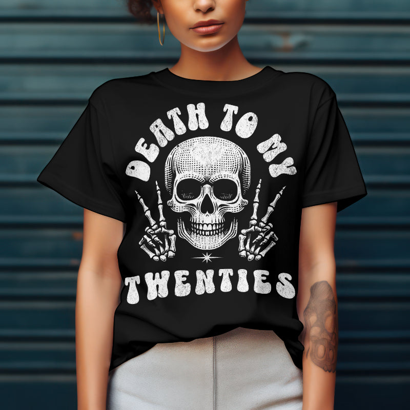 30th Birthday PNG Bundle – RIP Twenties | 46 High-Quality PNGs for Shirts & surfaces